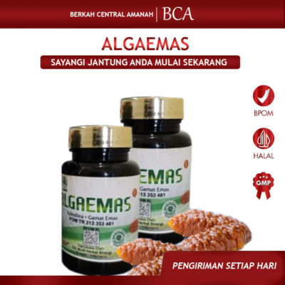 Algaemas Spirulina + Gamat Emas